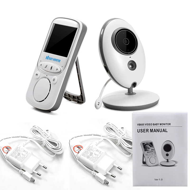 

Baby Camera Intercom Walkie-Talkie Video Radio Nanny Audio VB605 Music IR Portable Wireless camera with monitor dog camera