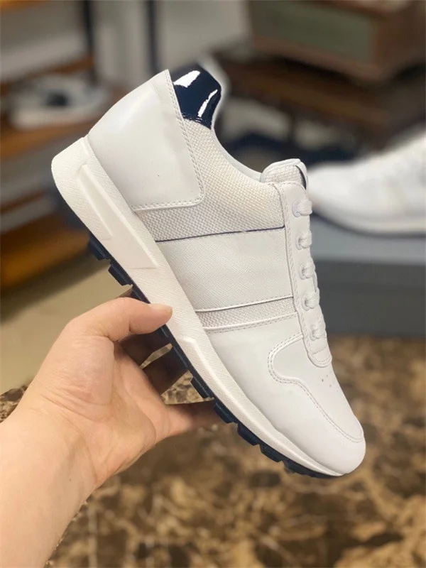 

2021 The New Luxury Brand Fashionable Casual Sneakers Leather Athletic Shoes For Men And genuine leather Shoes For men Running