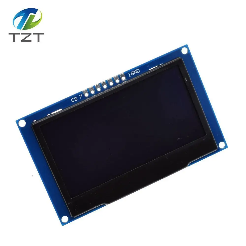 TZT цифровой ЖК-экран 12864 128X64 OLED дисплей модуль C51 плата для Arduino белый SSD1309 STM32 Diy Электронный 2,4" 2,42 дюймов