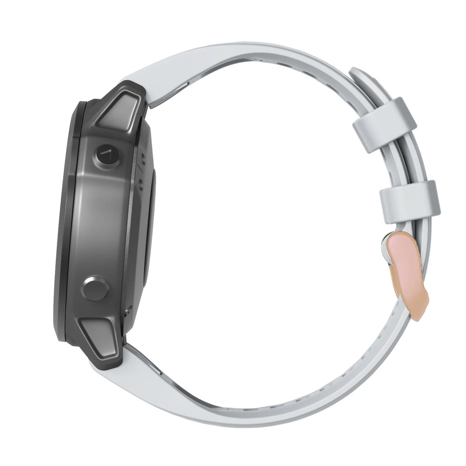 Ремешок 20 мм для смарт-часов Garmin Fenix 5S/5S Plus/6S/6S Pro/Fenix 7S быстросъемный силиконовый