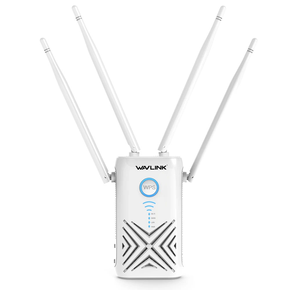 Wavlink 1200 Мбит/с wifi ретранслятор расширитель/усилитель/маршрутизатор/точка доступа гигабитный Беспроводной двухдиапазонный 2,4G/5G Внешние 5dBi антенны