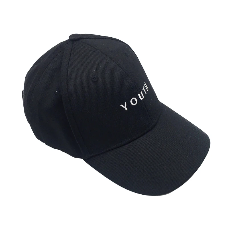 style1 Black Модная хлопковая бейсболка с вышивкой для папы, бейсболка в стиле хип-хоп, бейсболка, женские и мужские солнцезащитные кепки, уличная одежда унисекс - Цвет: style1 Black