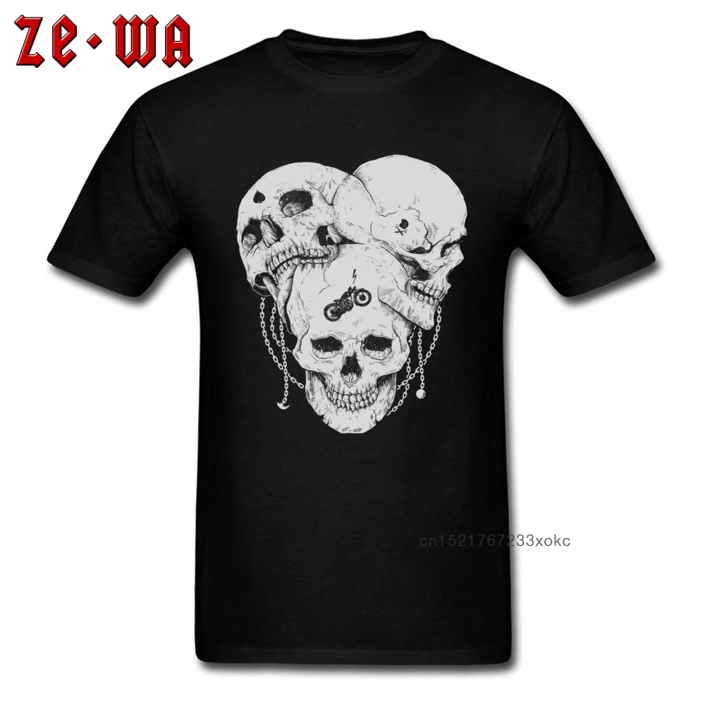 Мужские футболки с рисунком на футболке братья навсегда мото круглый вырез