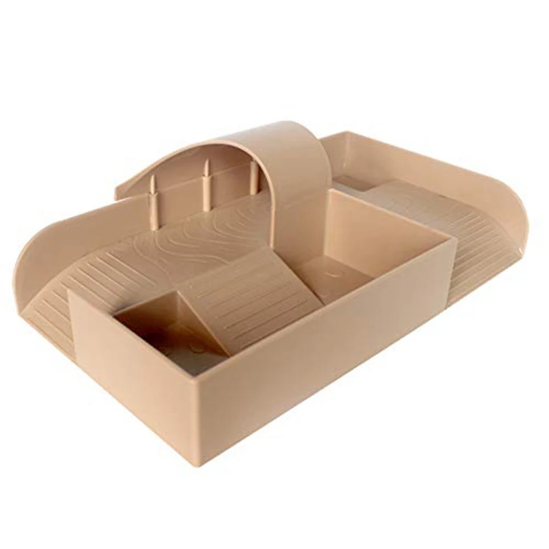 Творение Ядро Делюкс черепаха Лагуна с Basking рампа коробка рептилия среда