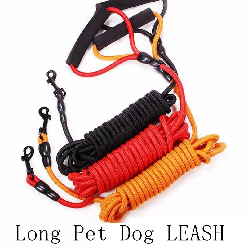 Длинный поводок для собак Круглый скалолазания маленьких средних и больших