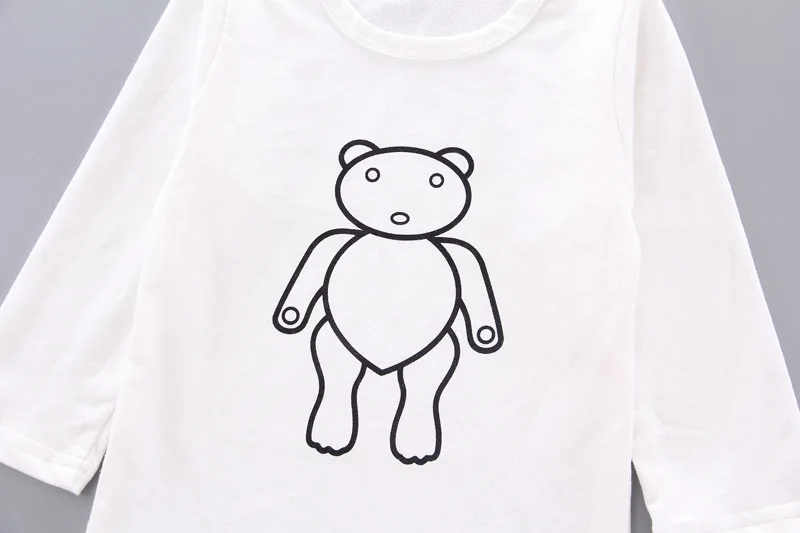 DIIMUU Toddler Baby Boys Clothes Children Boy Clothing Cotton Outfits Autumn Fashion Casual Sports Leisure Cartoon Outerwear Set | Детская