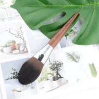 muf 128 big precision powder makeup brushes blusher contour natural wood long handle professional make up brush beauty tools