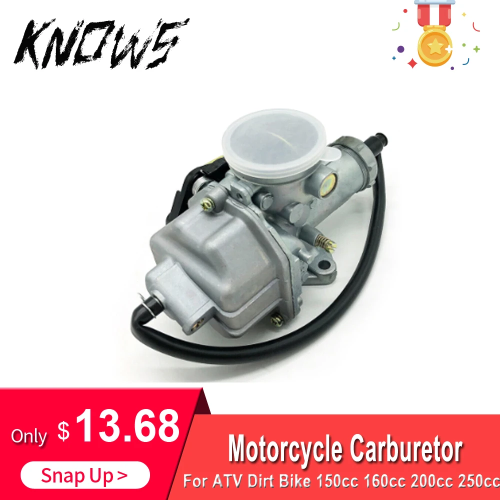 Детали мотоцикла карбюратор PZ30 VM26 Carb Карбюратор ПОДХОДИТ для ATV Dirt Bike 150cc 160cc 200cc 250cc