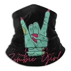 Милый с коротким и широким подолом в стиле зомби для девочек из микрофибры шею Бандана Шарф уход за кожей лица маска в стиле зомби для девочек 