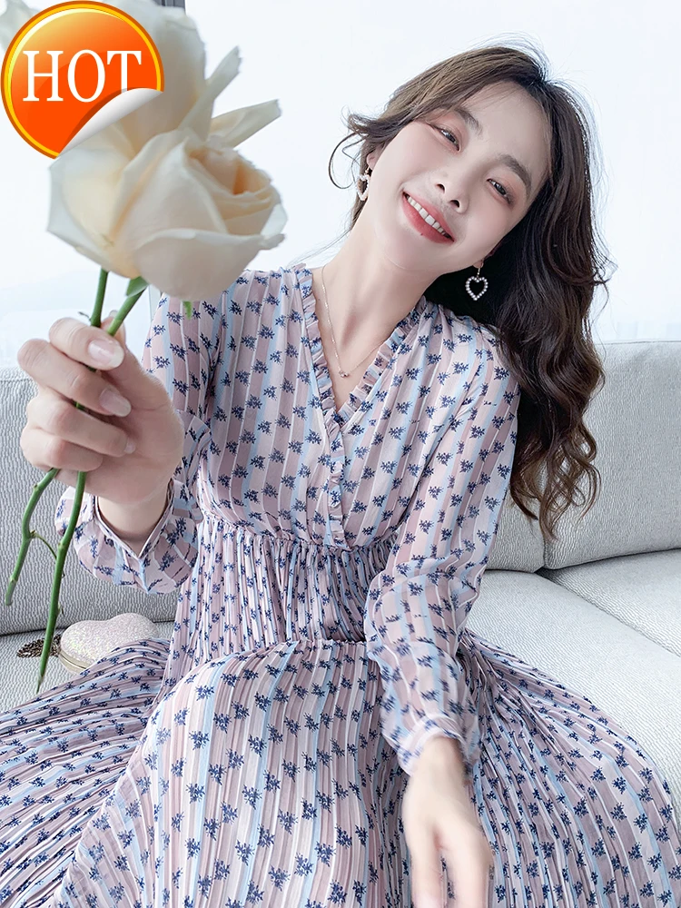 

Early spring French floral dress for children