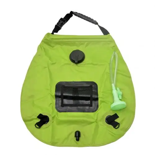 Fruit Green 20L Открытый Портативный Кемпинг Пешие прогулки Солнечный Подогрев душ купальный мешок для воды чехол Солнечный Подогрев душ купальный чехол для воды - Цвет: Fruit Green