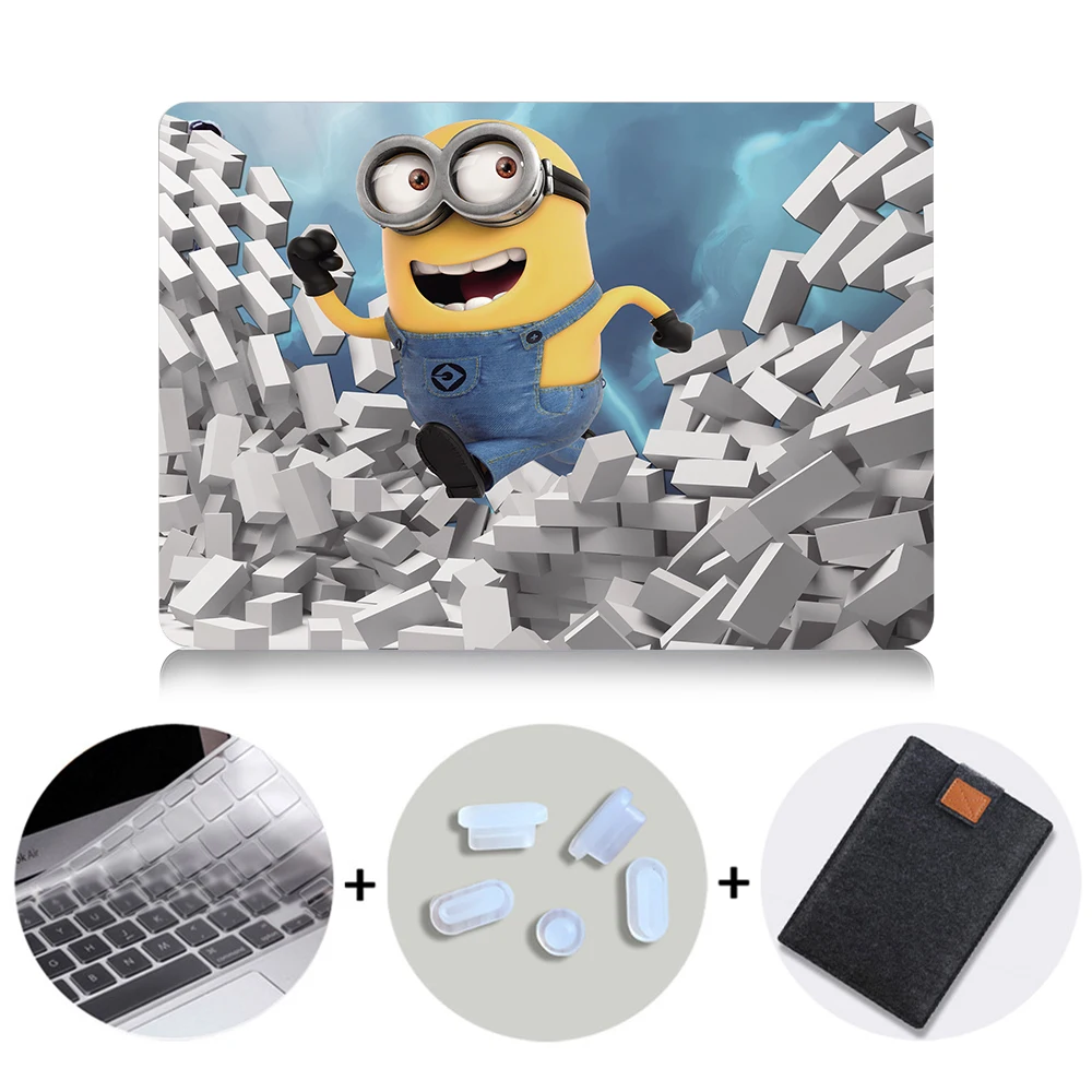 MTT 3D Настенный Чехол для ноутбука Macbook Air 11 13 Pro retina 13 15 с сенсорной панелью для mac book 12 дюймов чехол для ноутбука - Цвет: MB10