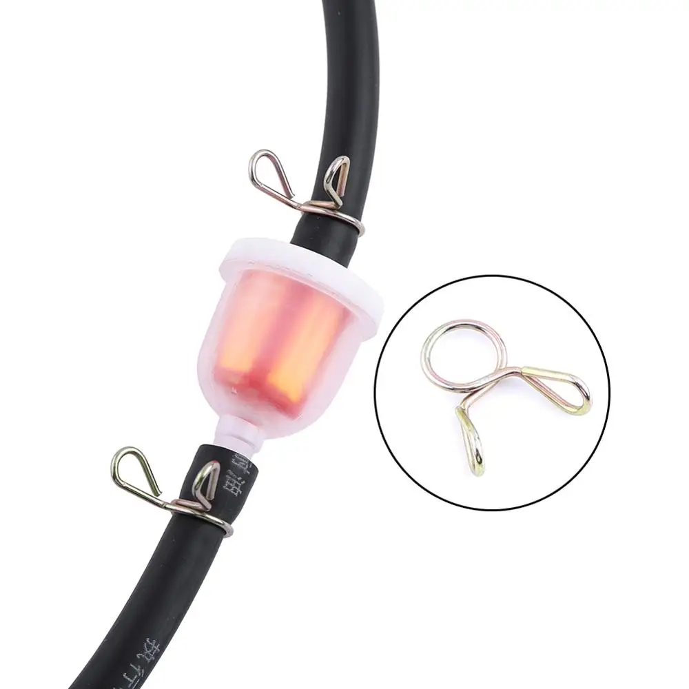 Универсальный бензиновый топливный фильтр 1 шт. 6 мм набор топливных фильтров с 8