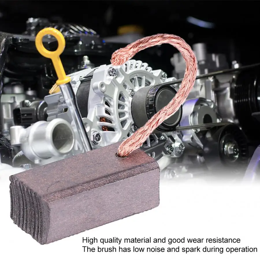 Набор углеродных кистей для электромобиля 100 шт. Сменные Наборы электродвигателя