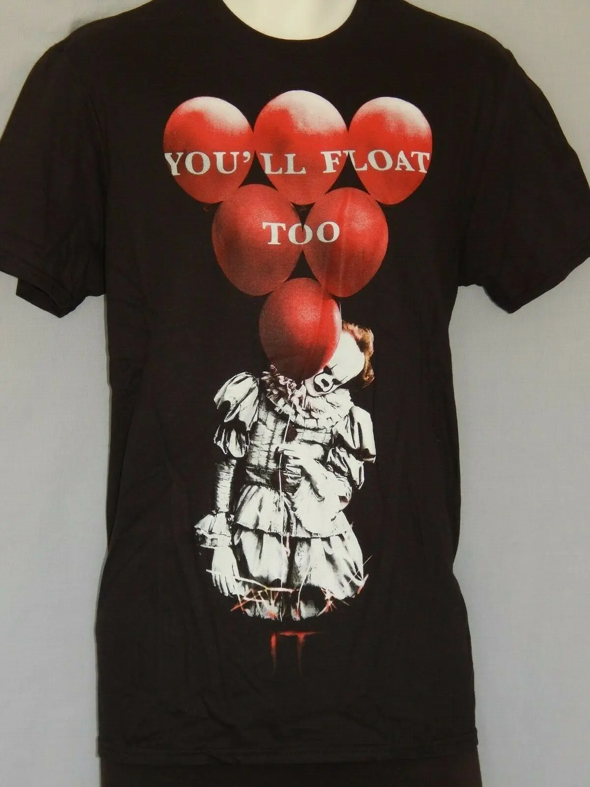 Новая футболка Pennywise плакат декоративная фигура Топ Стивен Кинг это фильм
