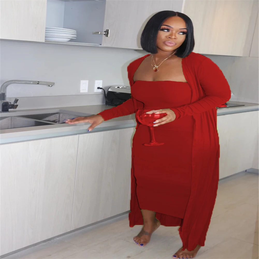 R6322 New ebay Europe and America wishfba sexy bra solid color casual dress coat two sets available from stock