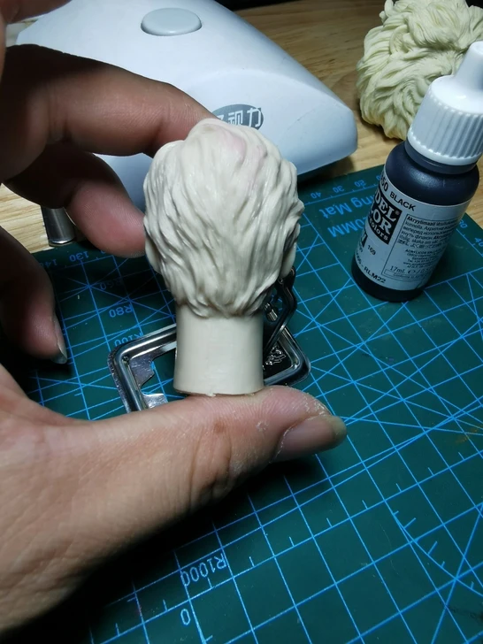 1/6 Scale Old Charles Head X Professor Unpainted Sculpt Young Short Hair Version Model for 12'' Action Figure Body | Игрушки и