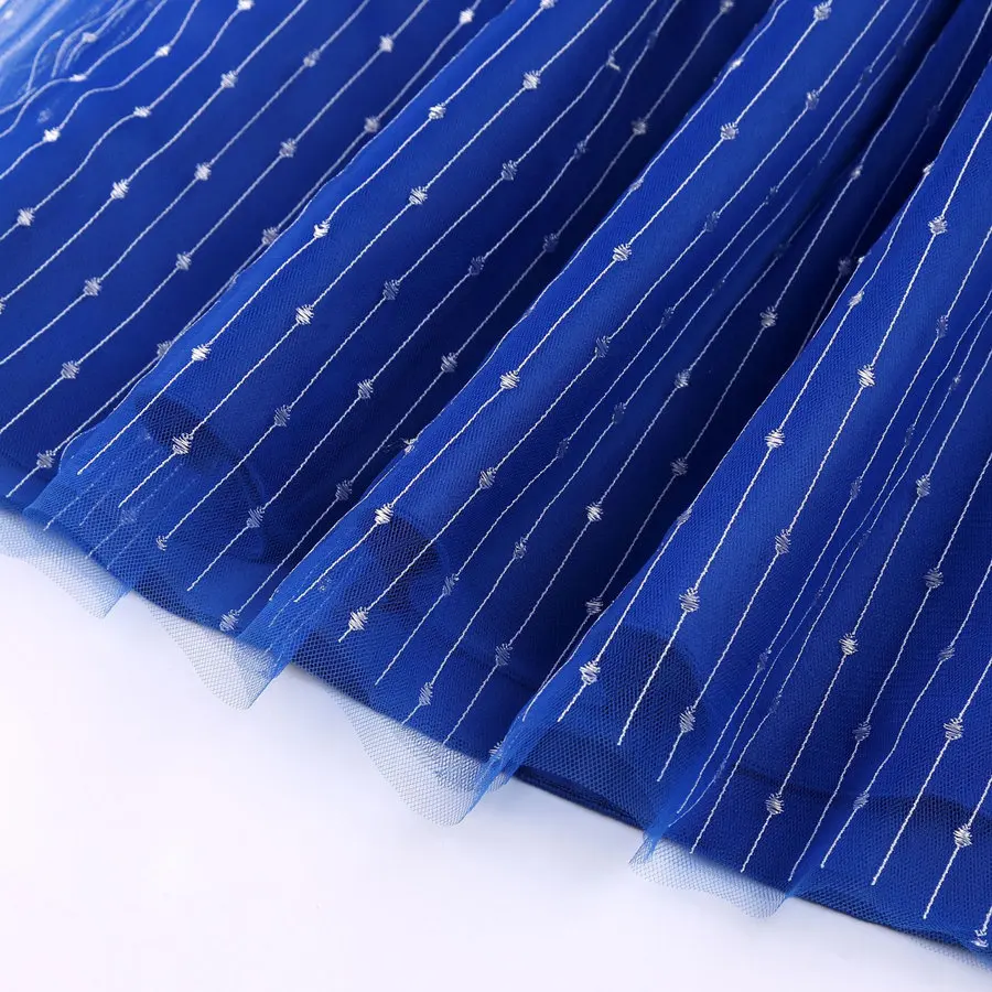 Королевский синий Стразы Элегантный Театрализованное и платье для выпускного