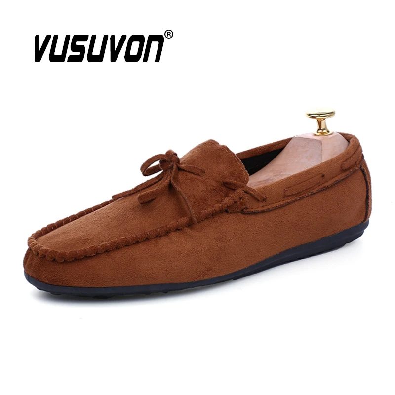 

New Arrival Men Driving Shoes Cheap Non-slip Soft Men's Flats Spring Retro Men Casual Shoes Black Brown Moccasins Loafers Men