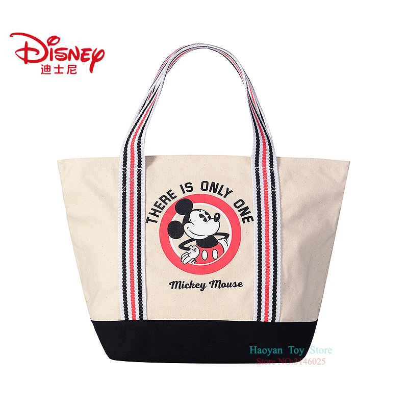Оригинальная Классическая холщовая женская сумка с Микки Маусом из Диснея