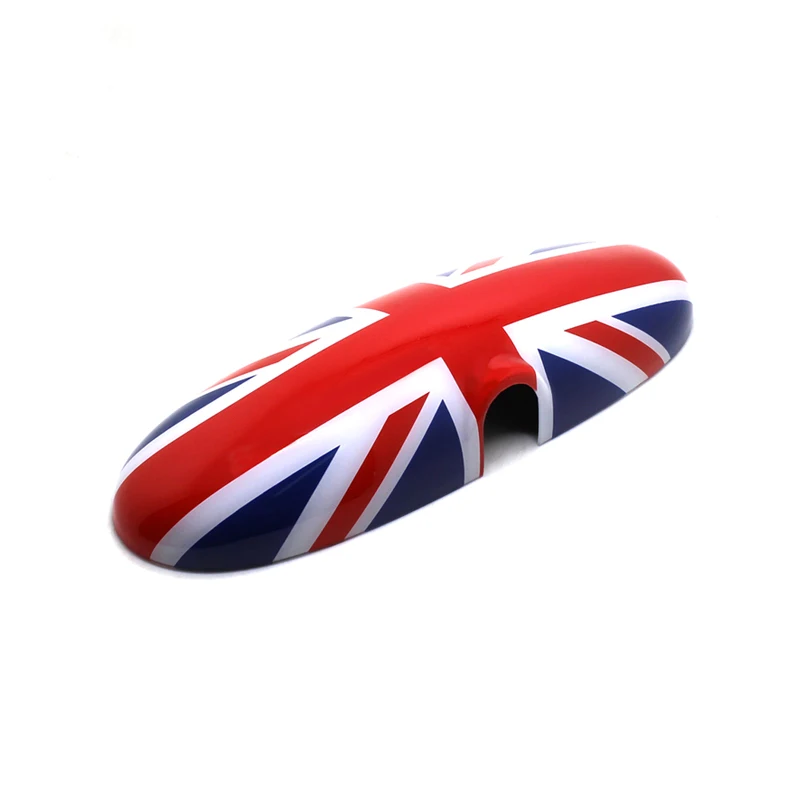 Union Jack KJAUTOMAX для Mini Cooper R50 R52 R53 JCW высокое качество ABS Внутри зеркала заднего вида - Название цвета: Union Jack
