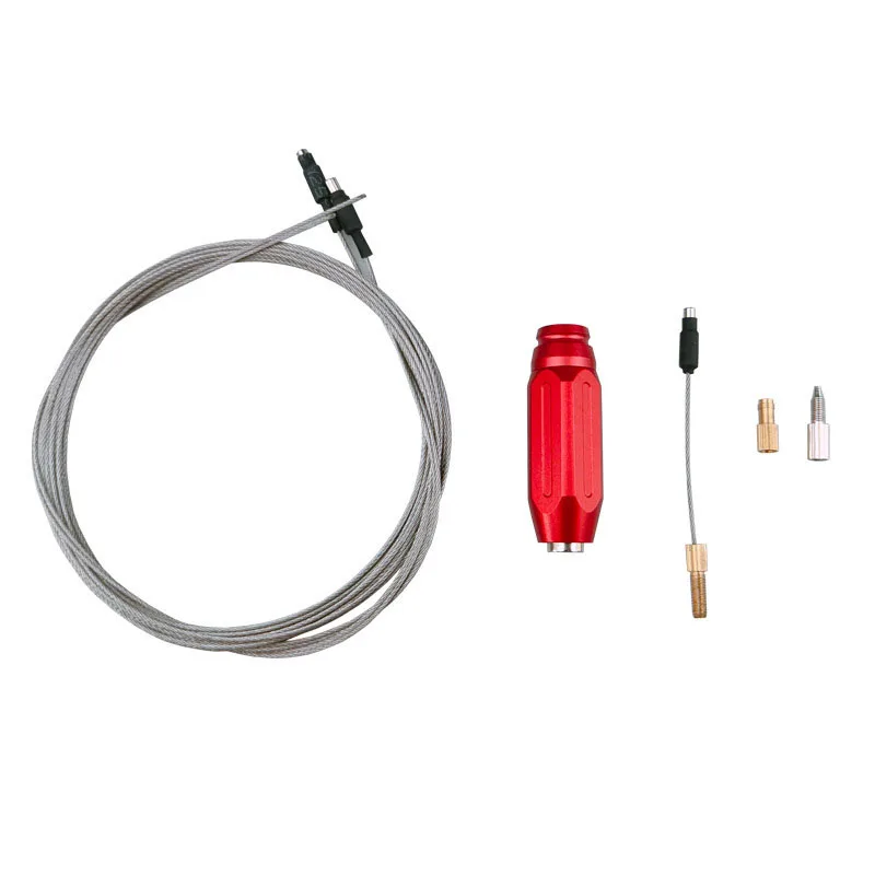 

Aluminum Alloy Frame Line Pipe Tubing Installation Magnet Lead Wire Threader Bicycle Inner Wire Routing Tool