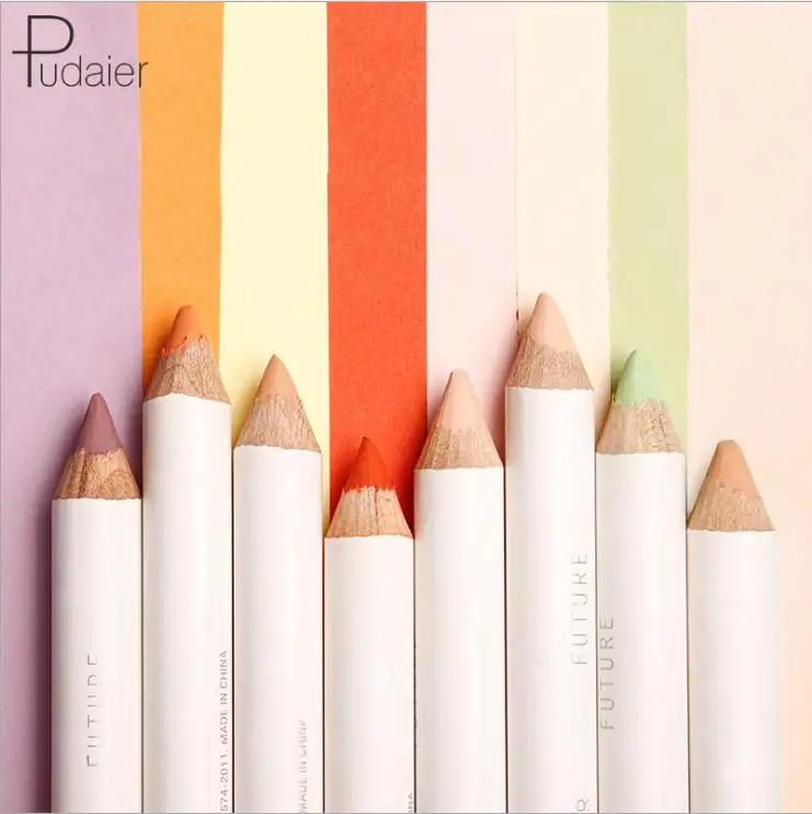 Pudell цветной консилер карандаш для лица основа макияжа ручка темных кругов