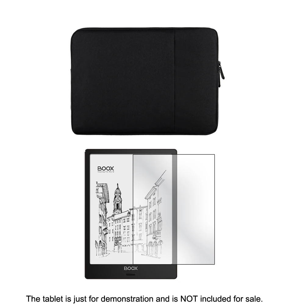 2 шт. матовая защитная пленка для экрана + портативный водонепроницаемый чехол BOOX