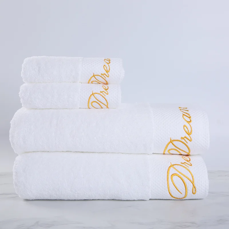 3-piece set Новинка, Pakistan, хлопковые белые полотенца, пляжное полотенце s, быстросохнущее, мягкое, высокое поглощение воды, антибактериальное банное полотенце, набор Grinch Vs, розовый - Цвет: 3-piece set