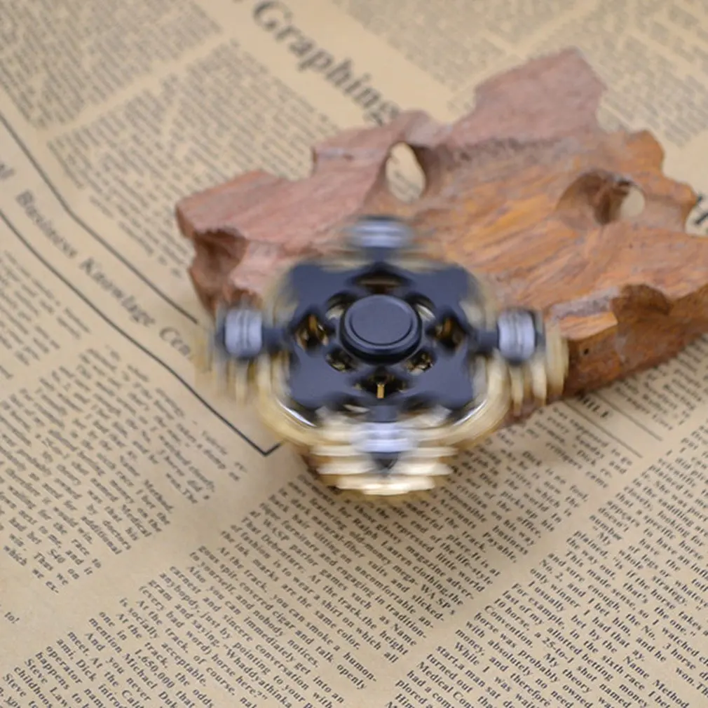 YOOAP Gears Fidget Spinner Для кончика пальца Топ Gyro Toys EDC ADHD Hand Spiner спиральная настольная