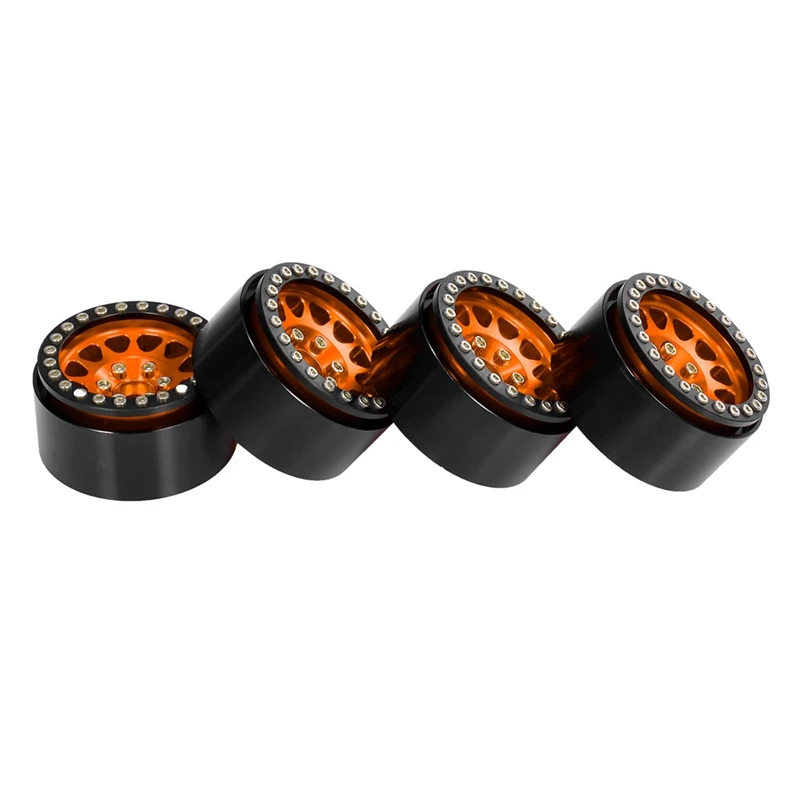 4 шт. Металл 1 9 Beadlock ступица обода колеса для 1/10 Traxxas Hsp Redcat Rc4Wd Tamiya Axial SCX10 D90 HPI RC