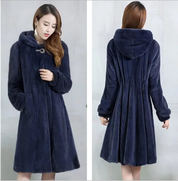 Новинка 2020 модное зимнее пальто в Корейском стиле женское элегантное роскошное