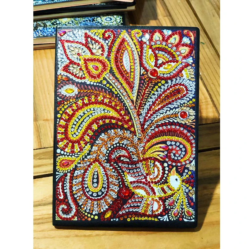 Алмазная живопись особой формы Новое поступление блокнот с необработанной