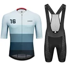 Велосипедный комплект SIROKO, Мужская велосипедная одежда, летняя уличная одежда для езды на велосипеде, рубашка с коротким рукавом, гелевые шорты, мужской костюм