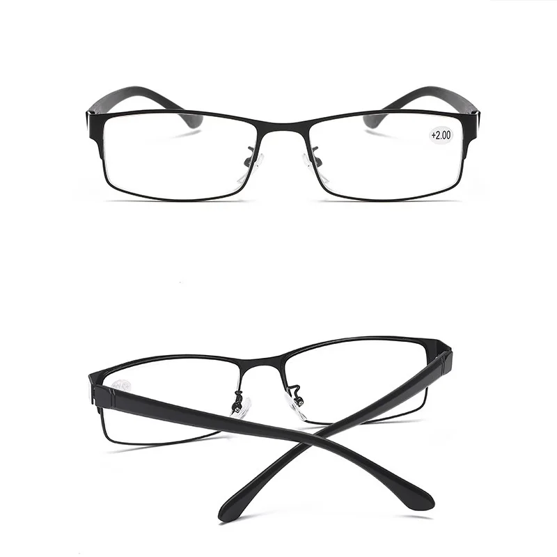 Мужские металлические очки для чтения пресбиопические мужчин и женщин