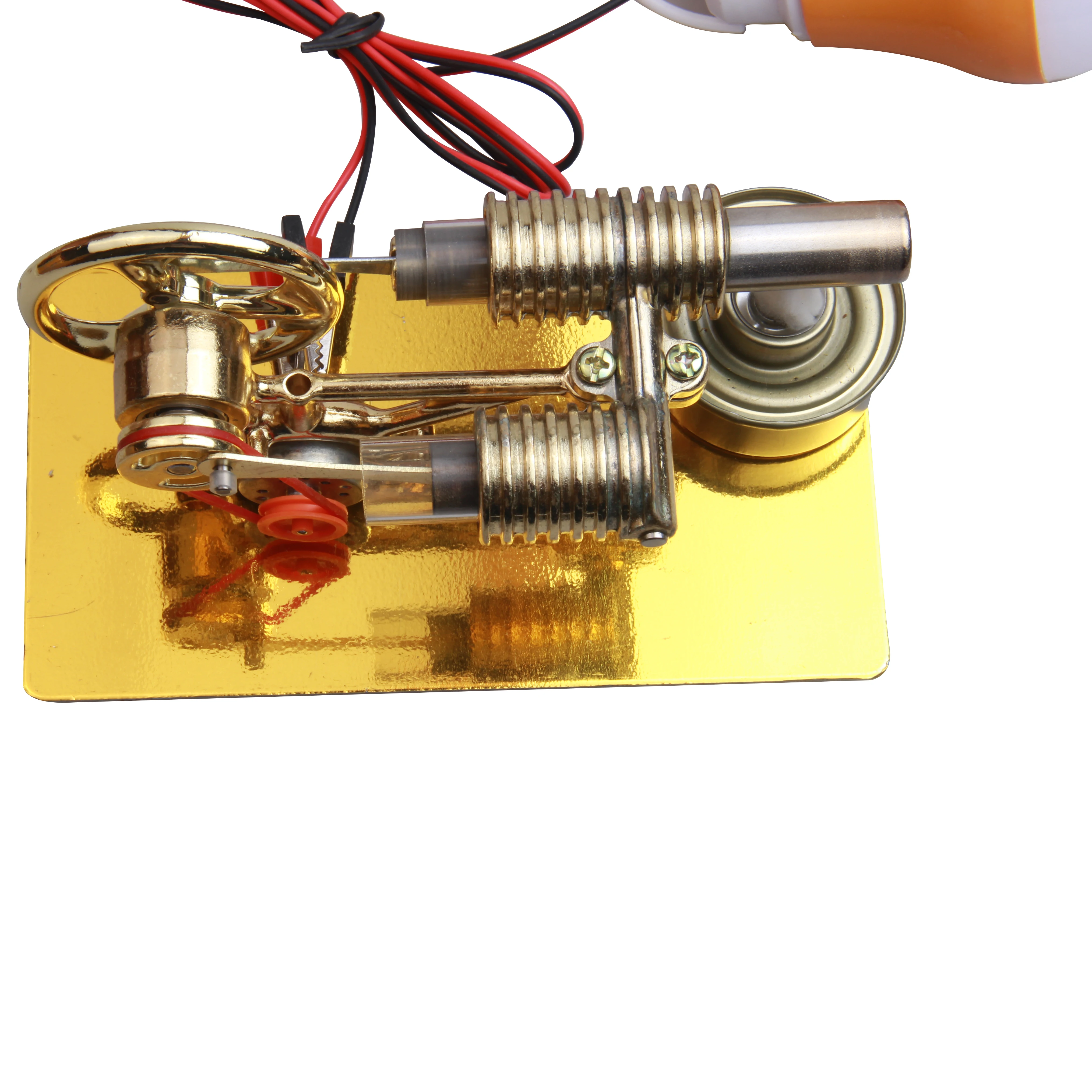 Мини двигатель для сжигания микрогенератор подарок на день рождения научное и