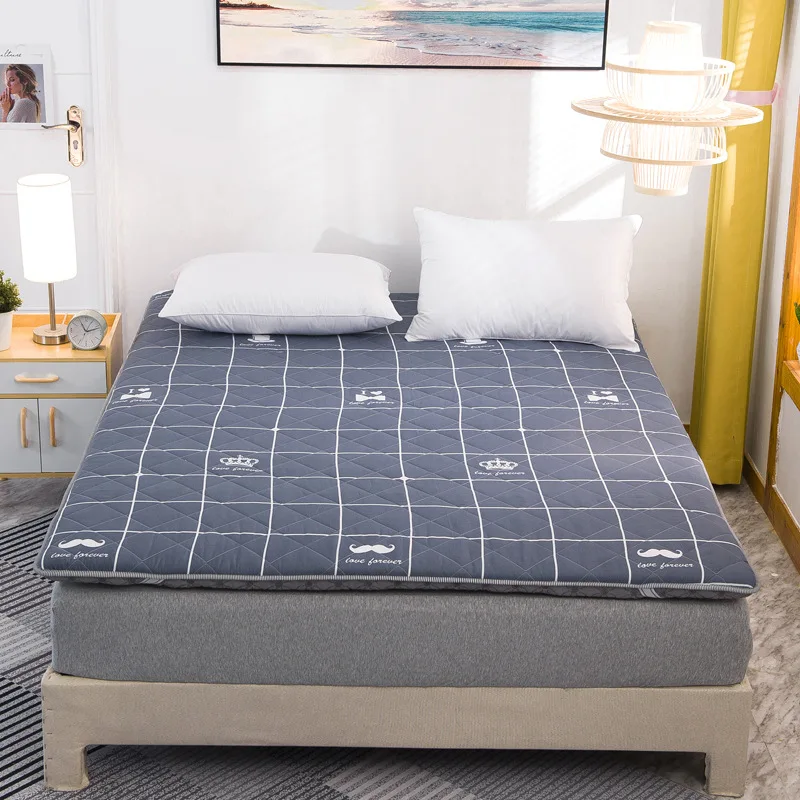 Противоскользящий матрас с татами для кровати Одноместный двойной подушка