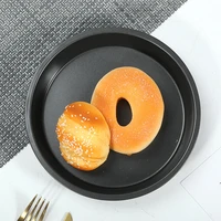 carbon steel non stick baking tray cake loaf form round plate french toast bakeware pizza grill baking mold