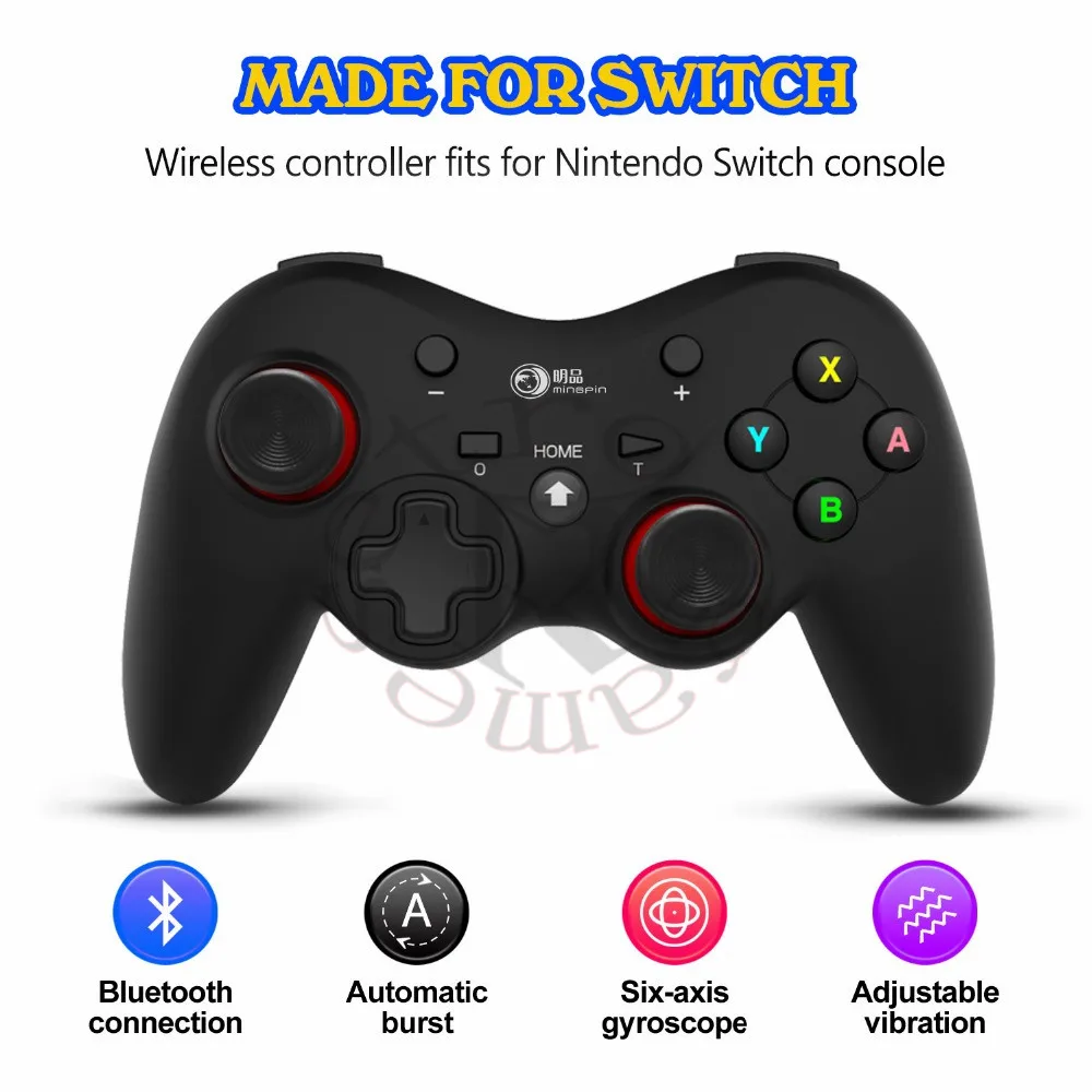 S810 Bluetooth беспроводной геймпад для PUBG игр Dualmotor виброджойстик контроллер ведьмы Lite