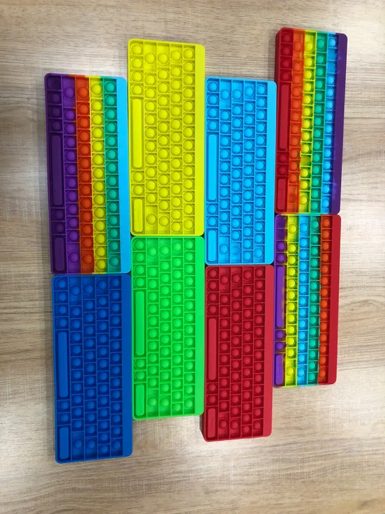 

Mouse Game Fidget Toys Push Bubble Autism Special Needs Stress Reliever Anxiety Relief Toys Extrusion Sensory Toy squishy Kids