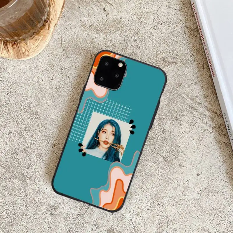 

Soft Cover Korean Female Singer Iu Phone Case For Iphone 6 6s 7 8 Plus XR X XS XSmax 11 12 Pro Mini Max