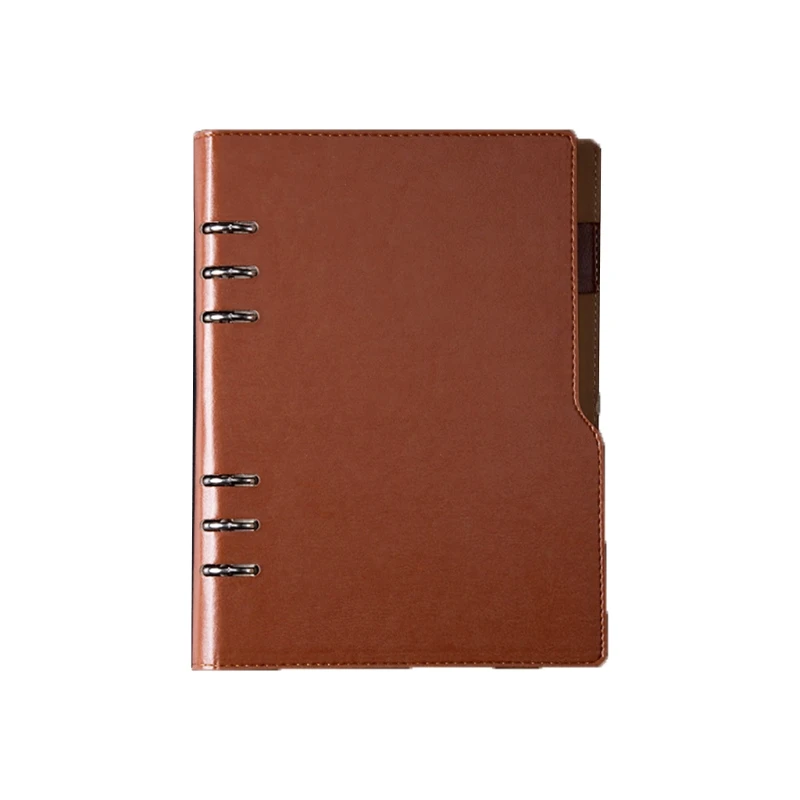 

A5 PU Notebook Notepad Loose-leaf Diary Business Journal Planner Agenda Organizer Note Book Binder 6 Holes Office School Supplie
