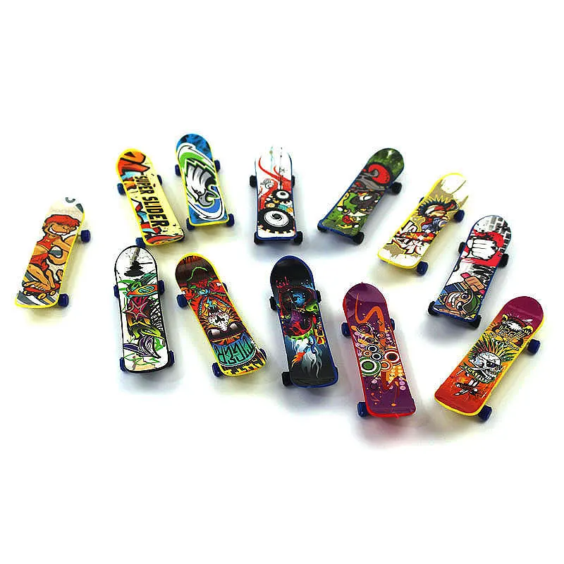 Инновационная печать профессиональная сплавная подставка FingerBoard скейтборд Мини-палец Доска Грузовик для детской игрушки.