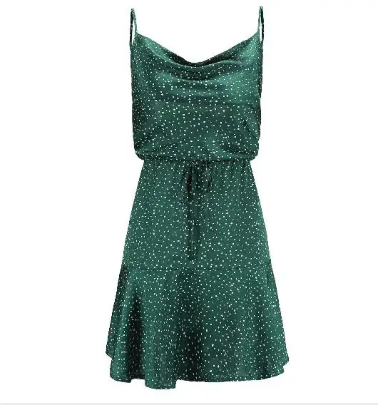 Женские летние платья 2021 пикантное платье женские мини-платья в горошек с