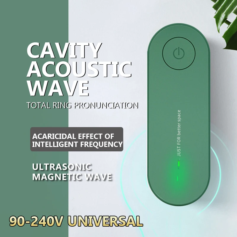 

Portable Mini Ultrasonic Anti Moustique Repellent Indoor Multi-Function Ultrasonic Mite Removal Mouse Expeller No Radiation