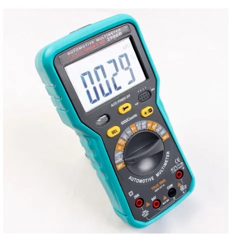 Новый 2900B Цифровой Автомобильный Мультиметр 6000 отсчетов True RMS AC/DC Вольт Ампер Ом