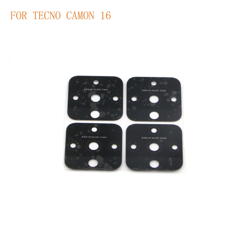 

10PCS Back Rear Camera Glass Lens For Tecno Camon 15 Camon 16 Camon 16 Primer Camera Glass Lens + Sticker Replacement Repair