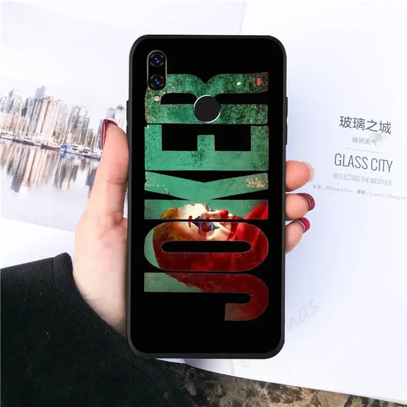 

Happy Face Joker HORROR pattern Phone Case For Huawei Honor view 7a5.45inch 7c5.7inch 8x 8a 8c 9 9x 10 20 10i 20i lite pro