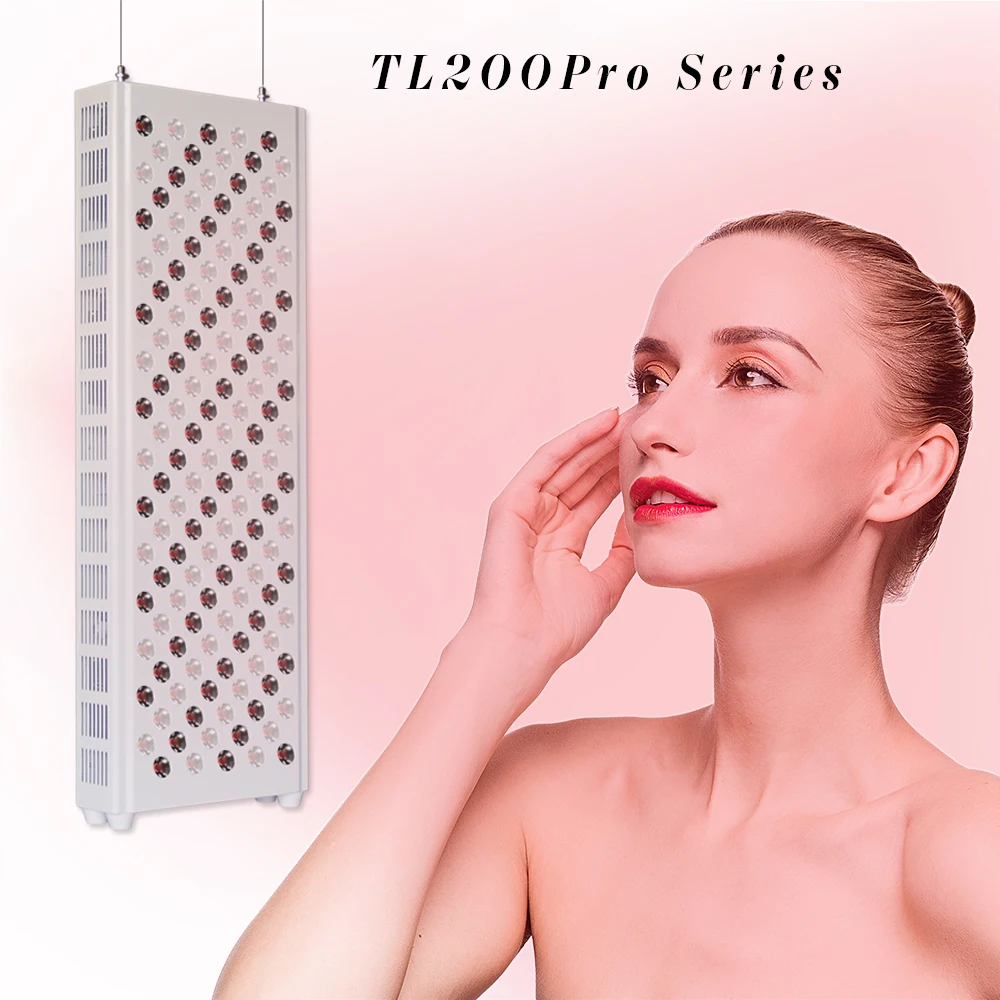 

New Arrival 200W red light therapy Skin Care face 630nm 670nm 850nm Facial Light Therapy Machine