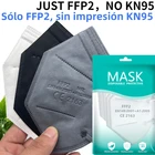 Респираторная маска fpp2 , mascarilla fpp2 homologada, черная респираторная маска ffp 2, маски со ртом для лица ffp2reбираемый FFPP2